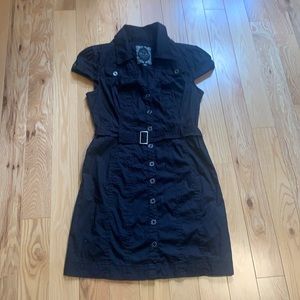 Guess button up dress